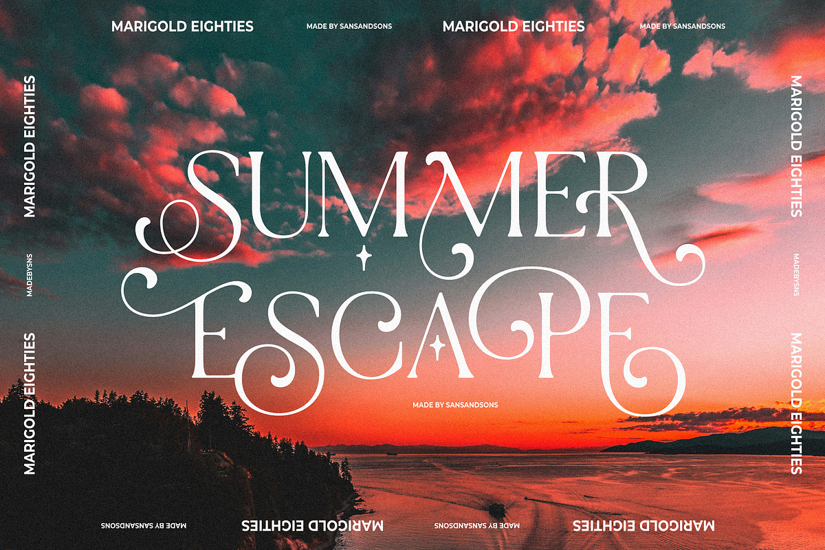 Modern Font Collection, a Serif Font by Sans & Sons (Photo 11 of 21)