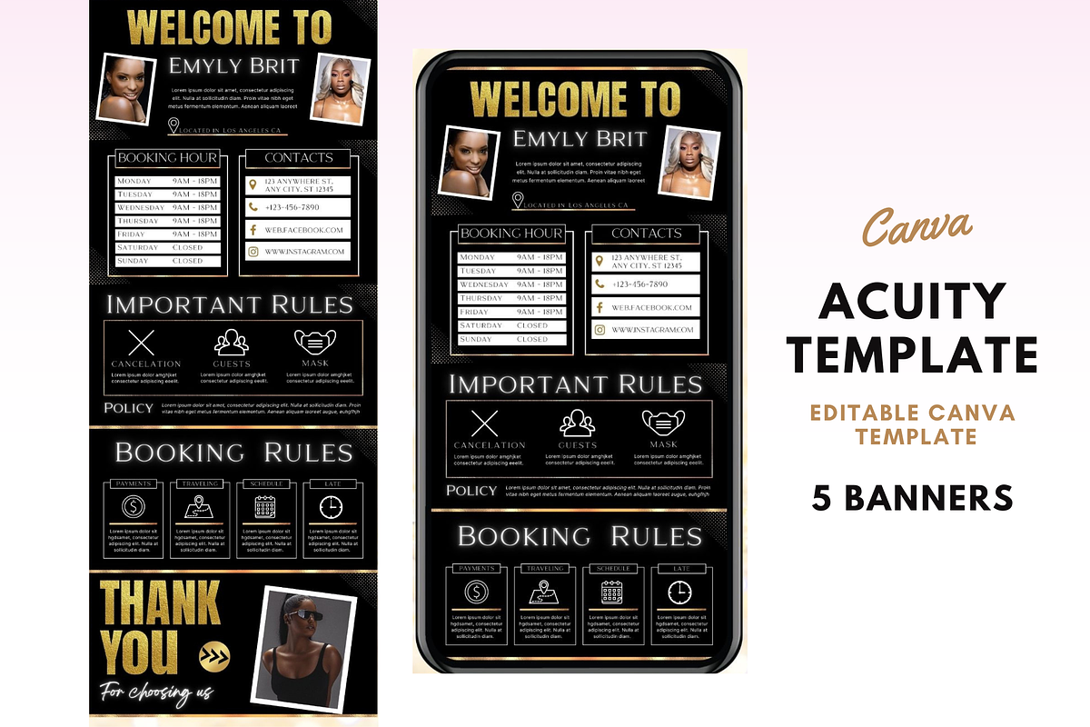 Acuity Template, a Templates & Theme by TimCanvaTemplate (Photo 4 of 4)