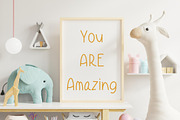 Happy child -  A Handwritten font, a Handwritten Font by Sk designs (Thumbnail 4 of 7)