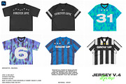 Jersey V.4 - Mockup, a Shirt Mockup by DaldSgh (Thumbnail 1 of 17)