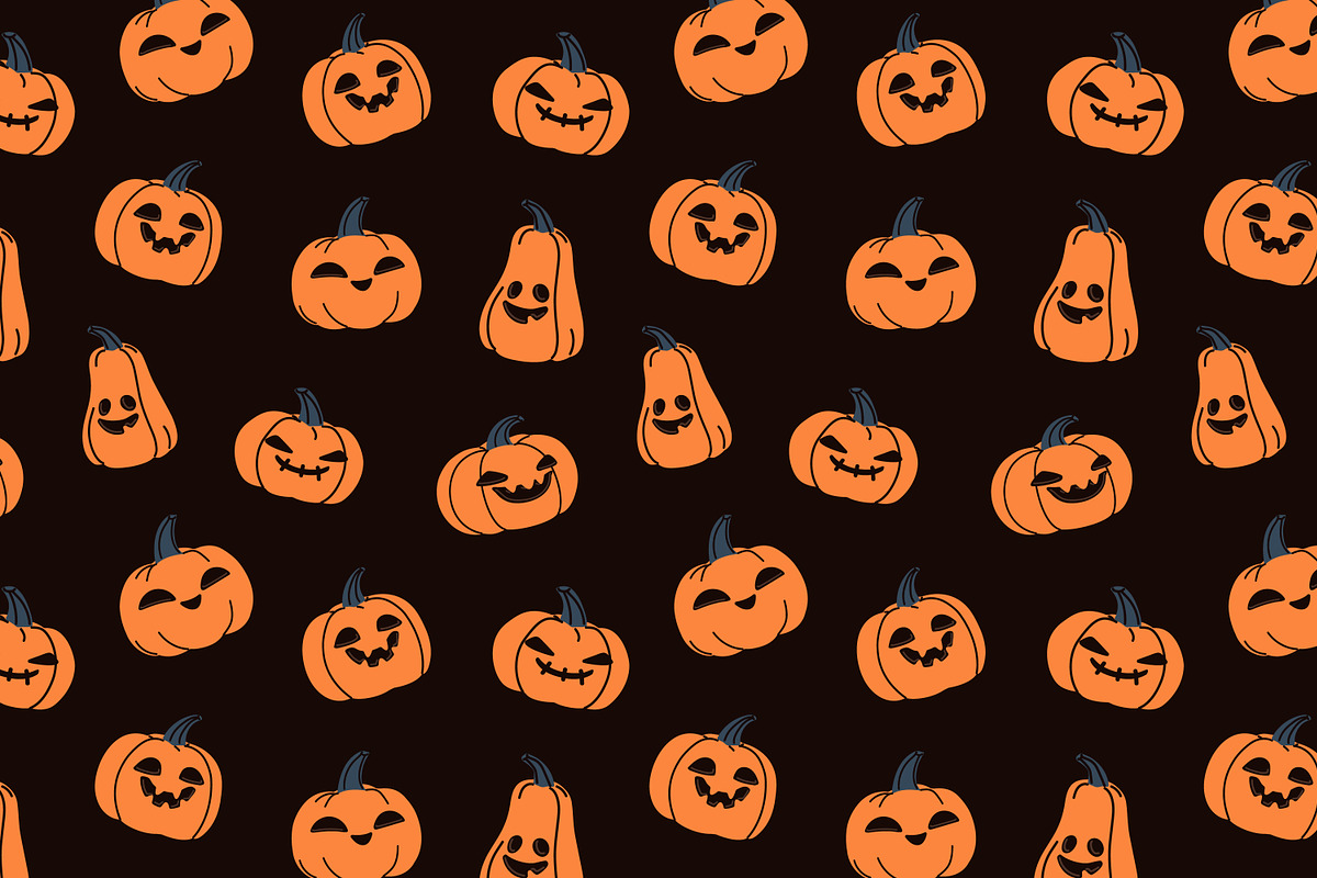 Happy Halloween, seamless patterns, a Pattern Graphic by Good Studio (Photo 3 of 11)