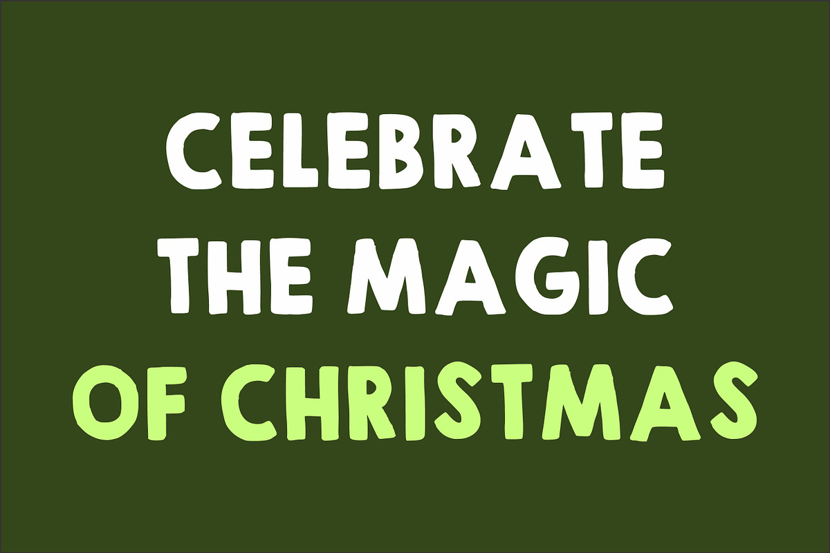 Lucky Grinch, a Font by Limited.studio (Photo 2 of 8)