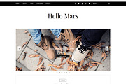 Blogger Template - Hello Mars, a Websites & App Template by Vefio Themes (Thumbnail 1 of 4)