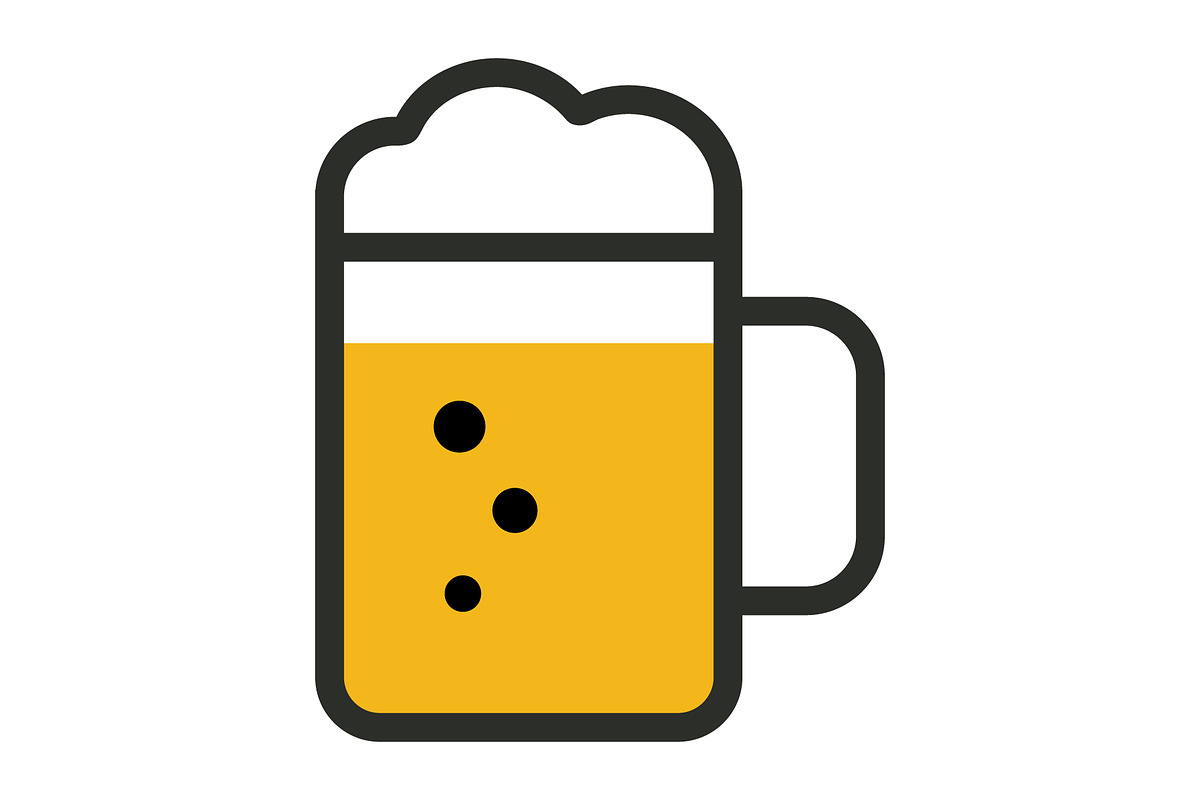 Best Beer Vintage Logo Design, a Food Illustration by Rhealea_Design