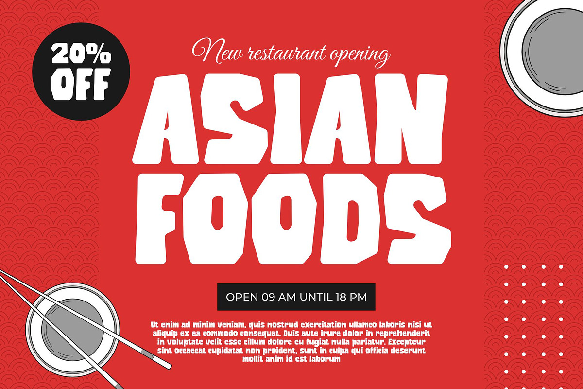 Tunali Fresh || Modern Bold Display, a Sans Serif Font by Ermedia Studio (Photo 8 of 10)