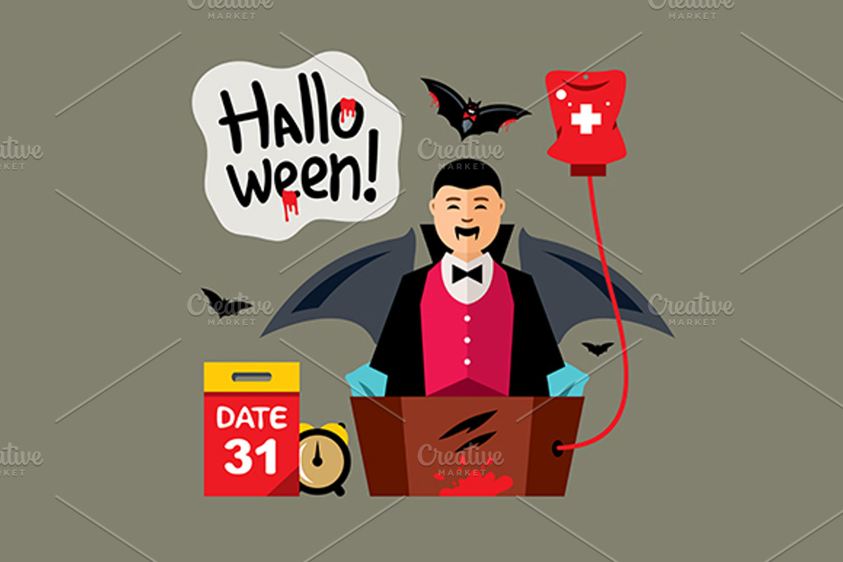Vampire Revival, an Illustration by Steinar Logo
