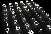 Neon Typography, an Object 3D Model by Studio Ochi (Thumbnail 3 of 8)