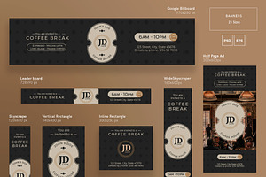 Banners Pack Coffee Break