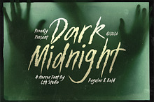 Dark Midnight – Horror Raw Brush