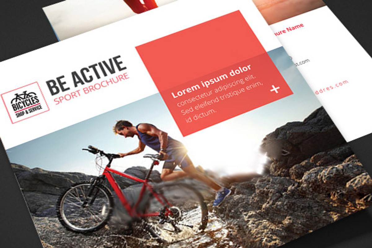 Be Active - Sport Trifold Brochure, a Brochure Template by pixart_pm (Photo 1 of 3)