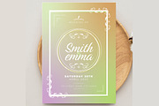 Wedding Invitation Card, a Stationery Template by ContestDesign (Thumbnail 4 of 4)