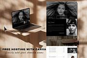 Beauty Website, Hair Website, a Websites & App Template by Prodesign (Thumbnail 1 of 5)
