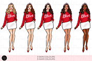Valentine Clipart bundle png, a Person Illustration by Parinaz Wadia Design (Thumbnail 5 of 10)