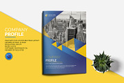 Company Profile Brochure - V06, a Brochure Template by Template Shop (Thumbnail 1 of 9)