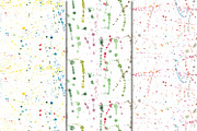 Watercolor Splashes patterns, a Pattern Graphic by DollyPotterson (Thumbnail 5 of 7)
