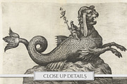 Vintage Mythical Creatures Clipart, a Person Illustration by Secret Helper (Thumbnail 6 of 10)