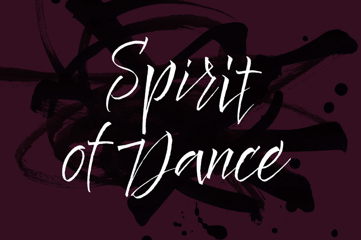 Spirit of Dance Font & Extras