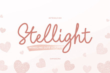 Stellight - Monoline Cute Script