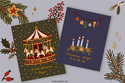 Cozy Christmas – Vector Clipart, a Seasonal Illustration by Jenny Quince (Thumbnail 11 of 14)