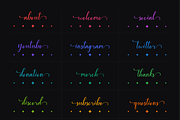 Celestial Flow - 18 Twitch Panels, a Social Media Template by SageDsgn (Thumbnail 2 of 9)