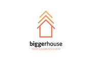 Bigger House Logo, a Branding & Logo Template by MLJ studios (Thumbnail 1 of 3)