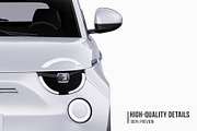 Premium Electric City Car Mockup Set, an Advertising Mockup by Halal Graphic Studio (Thumbnail 3 of 16)