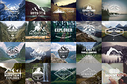 Vintage Adventure Branding Kit, a Branding & Logo Template by JeksonGraphics (Thumbnail 23 of 55)