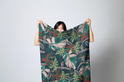 Tropical Leaves and Floral Pattern, a Pattern Graphic by StudioGemen (Thumbnail 2 of 10)