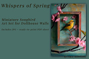Whispers of Spring — Mini Art Set, a Decorative Illustration by Vika_Softlife (Thumbnail 1 of 12)