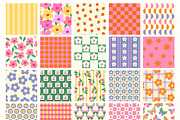 50 Summer seamless patterns, a Pattern Graphic by EltaMaxArt (Thumbnail 6 of 12)