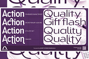 Aukim II Condensed, a Sans Serif Font by Aukimvisuel (Thumbnail 12 of 15)