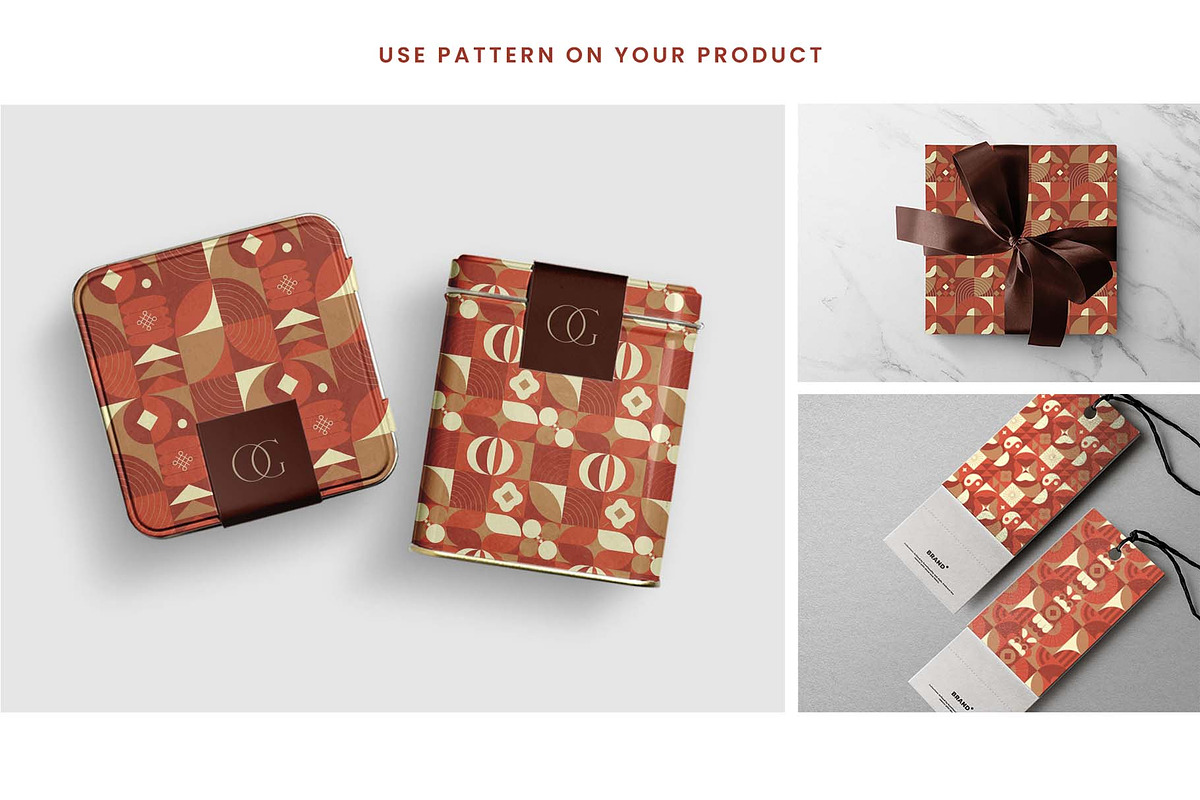 Abstract Chinese Patterns Set, a Pattern Graphic by DesignerCandies (Photo 4 of 5)