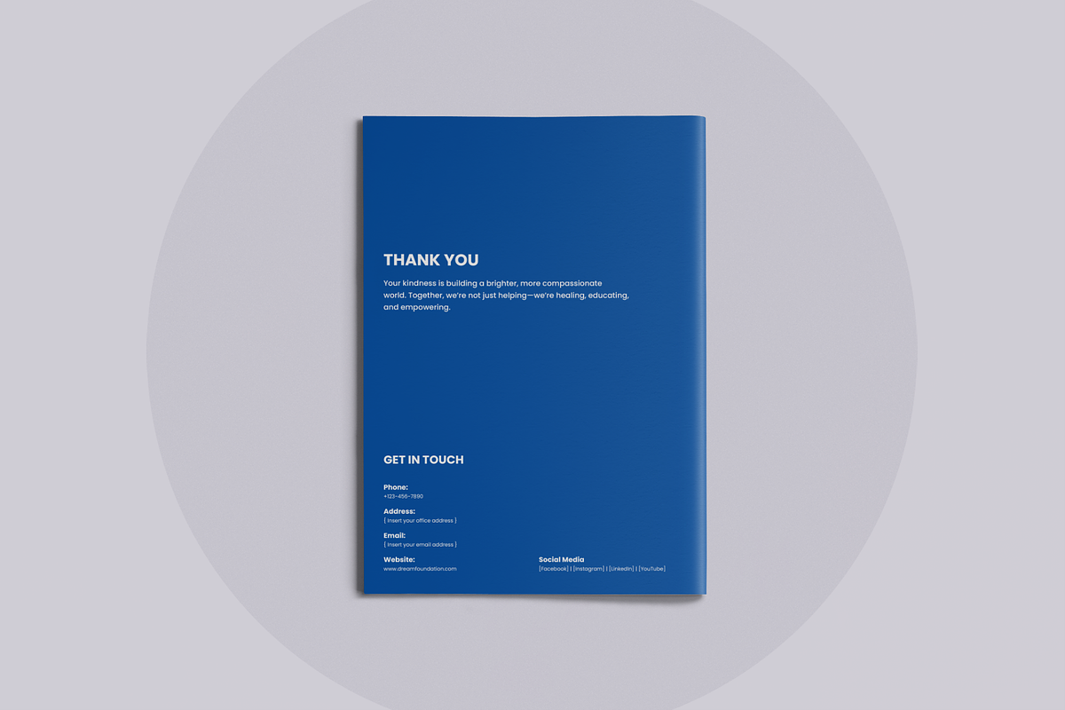 Charity Brochure | Canva, a Brochure Template by ArtisticLand (Photo 8 of 8)