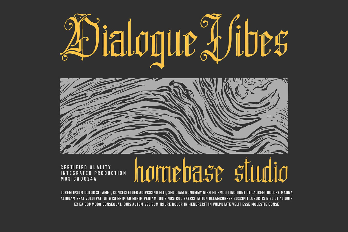 Belingal | Classic Blackletter, a Blackletter Font by Denustudios (Photo 6 of 14)
