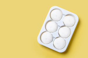 Japanese Mango ice cream mochi, a Food & Drink Photo by etorres69