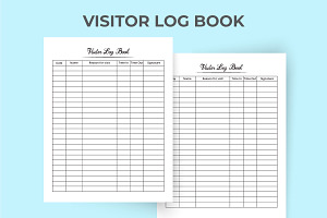 Visitor Tracker KDP Interior Journal