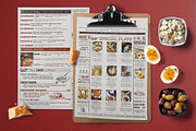 Newspaper Food Menu, a Flyer Template by BlueRobinStudio (Thumbnail 5 of 5)