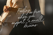 Random Details - Simple Script, a Script Font by Sarid Ezra (Thumbnail 2 of 10)