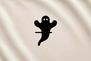 Ghost With Line Silhouette Vector, an Object Illustration by Vectorium Studio (Thumbnail 3 of 4)