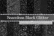 16 Seamless Black Glitter Papers, a Texture Graphic by ThingsbyLary (Thumbnail 1 of 10)
