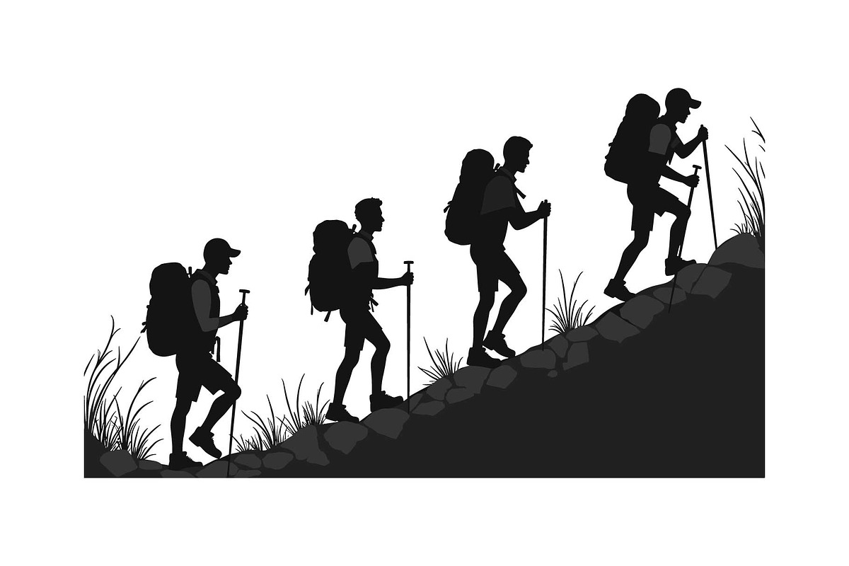 Rock Climbing Silhouette Bundle, an Object Graphic by Designs_River (Photo 16 of 16)