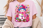 Vibrant Christmas Snowman Design PNG, a Healthcare Illustration by Rose Art (Thumbnail 3 of 4)