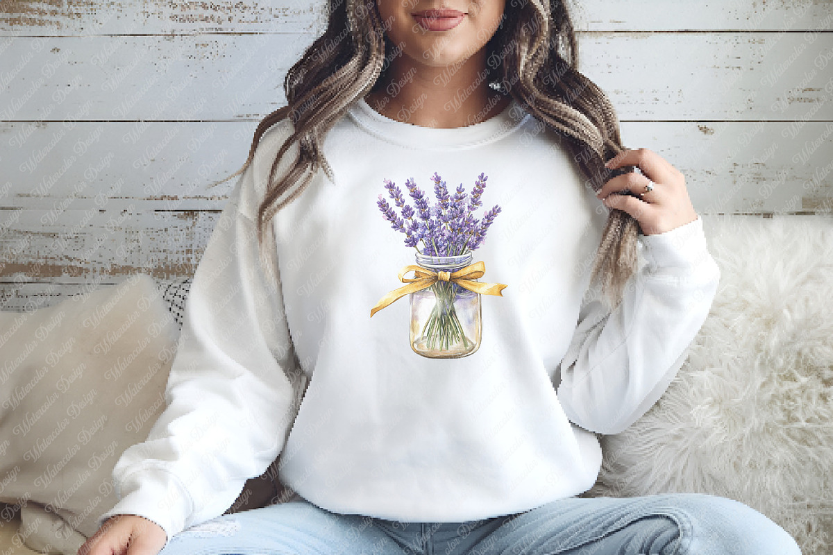 Lavender Mother’s Day Clipart, an Illustration by Watercolor design (Photo 8 of 13)