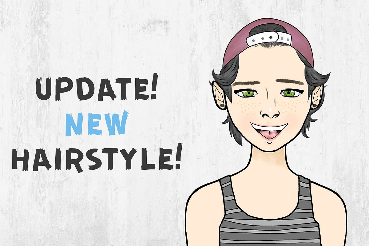 Character Creator (Boys), a Person Illustration by Alina Sh (Photo 8 of 9)
