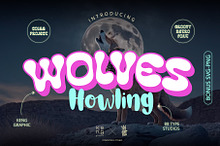 Wolves Howling Font