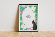 Y2K Galaxy Meow Hand Drawn Digital, an Animal Illustration by CreativeValuation (Thumbnail 8 of 12)