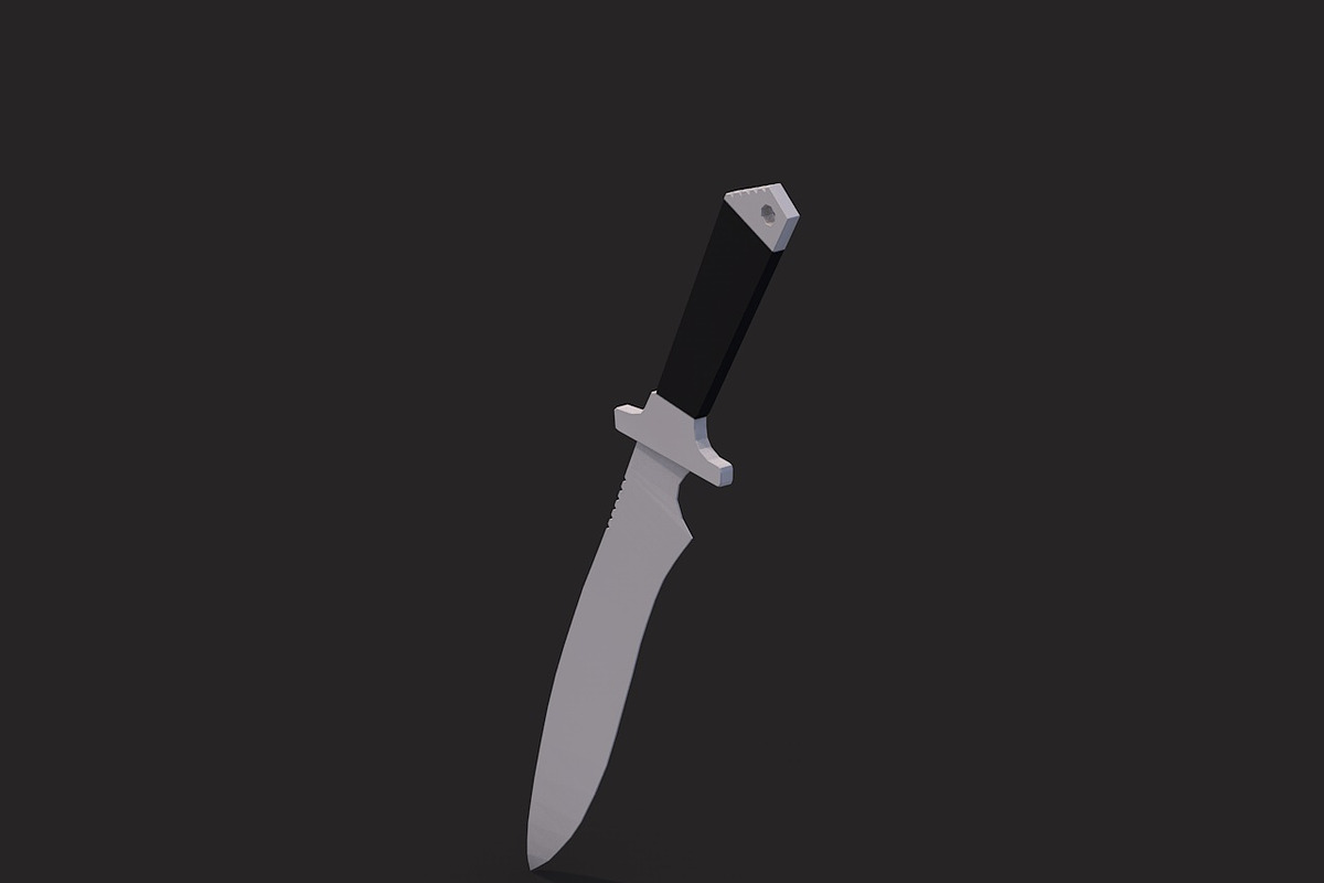Low Poly Combat Knives Pack, an Object 3D Model by CreativeeArt (Photo 6 of 25)