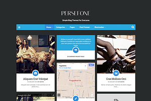 Persefone - WordPress Blog Theme