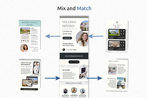 Real Estate Newsletter Template Pack