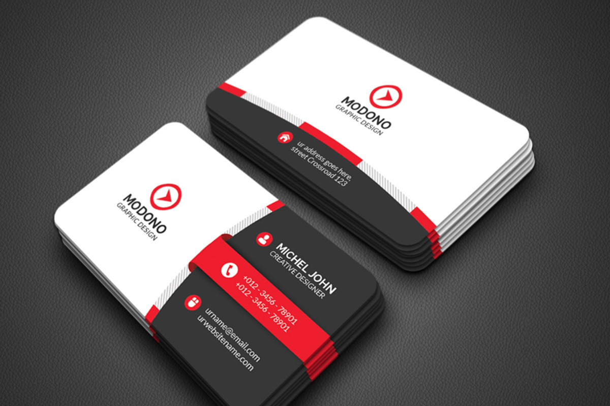 Modern Business Card, a Business Card Template by Creative_Arts (Photo 1 of 4)